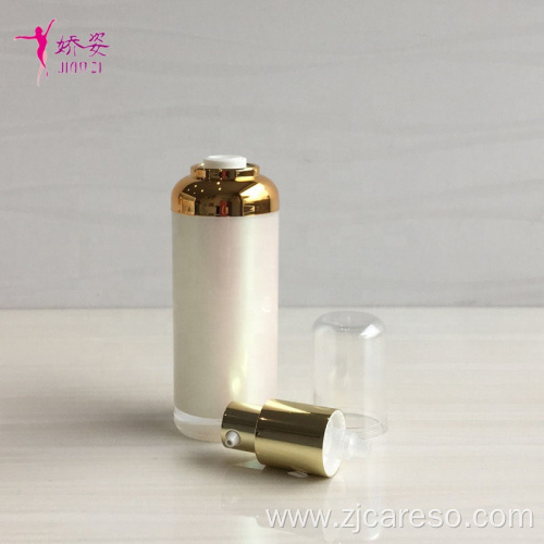 30ml Plastic Acrylic Airless Pump Customized Lotion Bottle